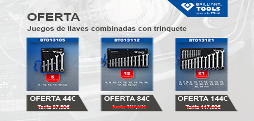 Juegos de llaves combinadas con trinquete